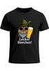 Herren T-Shirt für das Oktoberfest Lecker Bierchen Hamster Bayern Fun-Shirt Trachtenshirt Bierfest Outfit Statement Spruch Saufen lustig Moonworks®preview