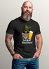 Herren T-Shirt für das Oktoberfest Lecker Bierchen Hamster Bayern Fun-Shirt Trachtenshirt Bierfest Outfit Statement Spruch Saufen lustig Moonworks®preview