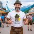 Herren T-Shirt für das Oktoberfest Lecker Bierchen Hamster Bayern Fun-Shirt Trachtenshirt Bierfest Outfit Statement Spruch Saufen lustig Moonworks®preview