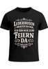 Herren T-Shirt für das Oktoberfest - Lederhosen brauch ich ned, ich bin nur zum Feiern da -  Fun-Shirt Trachtenshirt Bierfest Outfit Statement Spruch Saufen lustig Moonworks®preview