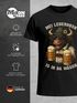 Herren T-Shirt für das Oktoberfest – Mei Lederhosen is in da Wäsch – Ersatz Tracht Ochse Fun-Shirt Trachtenshirt Bierfest Outfit Statement Spruch Saufen lustig Moonworks®preview
