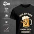 Herren T-Shirt für das Oktoberfest Nur ein Bier dann geh ich heim Pinocchio Bier Fun-Shirt Trachtenshirt Bierfest Outfit Statement Spruch Saufen lustig Moonworks®preview
