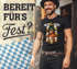 Herren T-Shirt für das Oktoberfest Okto-Beer-Fest Oktopus Bier Maßkrüge Fun-Shirt Trachtenshirt Bierfest Outfit Statement Spruch Saufen lustig Moonworks®preview