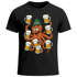 Herren T-Shirt für das Oktoberfest Oktopus Achtarmig Bier Maßkrüge Fun-Shirt Trachtenshirt Bierfest Outfit Statement Spruch Saufen lustig Moonworks®preview