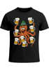 Herren T-Shirt für das Oktoberfest Oktopus Achtarmig Bier Maßkrüge Fun-Shirt Trachtenshirt Bierfest Outfit Statement Spruch Saufen lustig Moonworks®preview