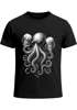 Herren T-Shirt für das Oktoberfest Oktopus mit Bierkrügen Fun-Shirt Trachtenshirt Bierfest Outfit Saufen lustig Moonworks®preview