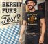 Herren T-Shirt für das Oktoberfest On My Wurst Behavior Fun-Shirt Trachtenshirt Bierfest Outfit Statement Spruch Saufen lustig Moonworks®preview