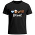 Herren T-Shirt für das Oktoberfest Prost Bier, Brezel & Bayern Fun-Shirt Trachtenshirt Bierfest Outfit Statement Spruch Saufen lustig Moonworks®preview