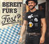 Herren T-Shirt für das Oktoberfest Schere Stein Paar Bier Fun-Shirt Trachtenshirt Bierfest Outfit Statement Spruch Saufen lustig Moonworks®preview