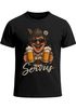 Herren T-Shirt für das Oktoberfest Servus Bayer Tracht Maßkrüge Fun-Shirt Trachtenshirt Bierfest Outfit Statement Spruch Saufen lustig Moonworks®preview