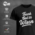 Herren T-Shirt für das Oktoberfest Thank God it’s Fun-Shirt Trachtenshirt Bierfest Outfit Statement Spruch Saufen lustig Moonworks®preview
