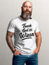 Herren T-Shirt für das Oktoberfest Thank God it’s Fun-Shirt Trachtenshirt Bierfest Outfit Statement Spruch Saufen lustig Moonworks®preview