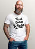 Herren T-Shirt für das Oktoberfest Thank God it’s Fun-Shirt Trachtenshirt Bierfest Outfit Statement Spruch Saufen lustig Moonworks®preview