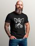 Herren T-Shirt für das Oktoberfest Wuidsau Edelweiß Sonnenbrille Fun-Shirt Trachtenshirt Bierfest Outfit Statement Spruch Saufen lustig Moonworks®preview