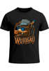Herren T-Shirt für das Oktoberfest Wuidsau Wildschwein Sonnenbrille Fun-Shirt Trachtenshirt Bierfest Outfit Statement Spruch Saufen lustig Moonworks®preview