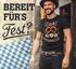 Herren T-Shirt für das Oktoberfest Zack Aufgebrezelt Brezel & Edelweiß Fun-Shirt Trachtenshirt Bierfest Outfit Statement Spruch Saufen lustig Moonworks®preview