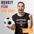 Herren T-Shirt Fußball Trikot EM WM Frontprint und Backprint personalisiert mit Name Deutschlandshirt Moonworks®preview
