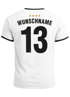 Herren T-Shirt Fußball Trikot EM WM Frontprint und Backprint personalisiert mit Name Deutschlandshirt Moonworks®preview