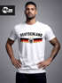 Herren T-Shirt Fußball WM Fußball-Sommer 2026 Trikot Style Fanshirt Frontprint Brustprint Deutschlandshirt Moonworks®preview