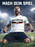 Herren T-Shirt Fußball WM Fußball-Sommer 2026 Trikot Style Fanshirt Frontprint Brustprint Deutschlandshirt Moonworks®preview