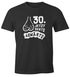 Herren T-Shirt Geburtstag 30. ab jetzt gehts abwärts hängende Hoden Geschenk für Männer MoonWorks®preview