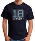 Herren T-Shirt Geburtstag endlich 18 College Look Fun-Shirt Geschenk Moonworks®preview