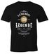 Herren T-Shirt Geburtstag Geschenk Lebende Legende 30-80 Jahre jung Moonworks®preview