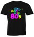 Herren T-Shirt Geburtstag Made in the 80's Retro Eighties Achtziger Geschenk Fun-Shirt Moonworks®preview