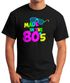 Herren T-Shirt Geburtstag Made in the 80's Retro Eighties Achtziger Geschenk Fun-Shirt Moonworks®preview