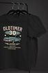 Herren T-Shirt Geburtstag Oldtimer Auto Vintage Style Retro Look Geschenk für Männer MoonWorks®preview