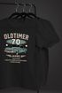 Herren T-Shirt Geburtstag Oldtimer Auto Vintage Style Retro Look Geschenk für Männer MoonWorks®preview