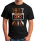 Herren T-Shirt Geburtstag Retro 70er Jahre Vintage Siebziger Geschenk-Shirt Moonworks®preview