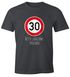 Herren T-Shirt Geburtstag {style_variation} Straßenschild Tempolimit Bitte langsam sprechen Lustig Spruch Fun-Shirt Moonworks®preview