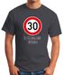 Herren T-Shirt Geburtstag {style_variation} Straßenschild Tempolimit Bitte langsam sprechen Lustig Spruch Fun-Shirt Moonworks®preview