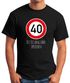 Herren T-Shirt Geburtstag {style_variation} Straßenschild Tempolimit Bitte langsam sprechen Lustig Spruch Fun-Shirt Moonworks®preview