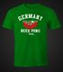 Herren T-Shirt Germany Beer Pong Team Bier Fun-Shirt Moonworks®preview