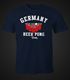 Herren T-Shirt Germany Beer Pong Team Bier Fun-Shirt Moonworks®preview