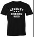 Herren T-Shirt Germany Drinking Team Bier Fun-Shirt Moonworks®preview