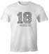 Herren T-Shirt Geschenk Geburtstag 18... na endlich College Sketch Fun-Shirt Moonworks®preview