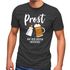 Herren T-Shirt Geschenk Prost zum ersten Vatertag Papa Spruch lustig Bierflasche Milchflasche Moonworks®preview