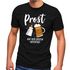 Herren T-Shirt Geschenk Prost zum ersten Vatertag Papa Spruch lustig Bierflasche Milchflasche Moonworks®preview