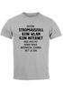 Herren T-Shirt Gestern: Stromausfall Kein WLAN Kein Internet Spruch-Shirt Moonworks®preview