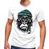 Herren T-Shirt Gorilla Affe Monkey Captain Sailor Seemann Fashion Streetstyle Neverless® preview