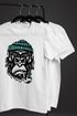 Herren T-Shirt Gorilla Affe Monkey Captain Sailor Seemann Fashion Streetstyle Neverless® preview