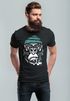 Herren T-Shirt Gorilla Affe Monkey Captain Sailor Seemann Fashion Streetstyle Neverless® preview