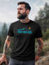 Herren T-Shirt Grafik Landscape Illustration Berge Nature Streetwear Printshirt Fashion Streetstyle Männer Neverless®preview