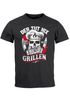 Herren T-Shirt Grill Motiv Der tut nix der will nur grillen Totenkopf Skull Fun Spruch lustig Moonworks®preview