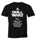 Herren T-Shirt Grill Wars mit Spruch Fun-Shirt Moonworks®preview