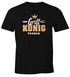 Herren T-Shirt Grillen Schriftzug Grillkönig Name personalisierte Geschenke Fun-Shirt Spruch lustigMoonworks®preview