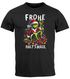 Herren T-Shirt Grinch Frohe Weihnachten Spruch Sarkasmus Schwarzer Humor XMAS Outfit Männer Moonworks®preview